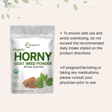 Micro Ingredients Horny Goat Weed Energy and Immune System Booster - B01L2TGSVM