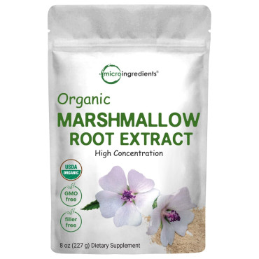 Micro Ingredients Organic Marshmallow Root - B074WLN3WN
