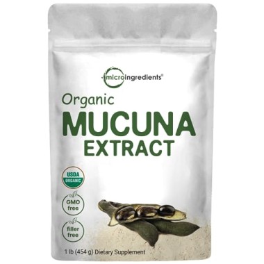 Micro Ingredients Maximum Strength Organic Mucuna - B01BHF3J4K