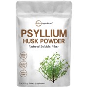 Micro Ingredients Psyllium Husk Organic Natural Fiber - B07RD8TVDG