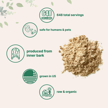 Micro Ingredients Slippery Elm US Grown Organic - B075VFCQBC