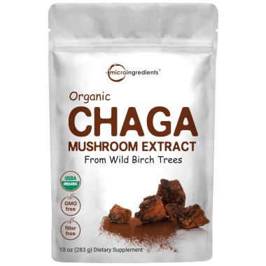 Micro Ingredients Organic Chaga Mushroom Powder - B07CY1LGVZ