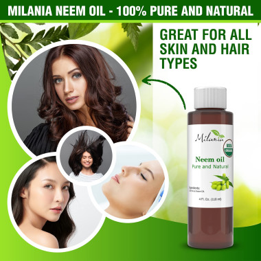 Milania Neem Oil Pure and Natural - B07G4JHDYG