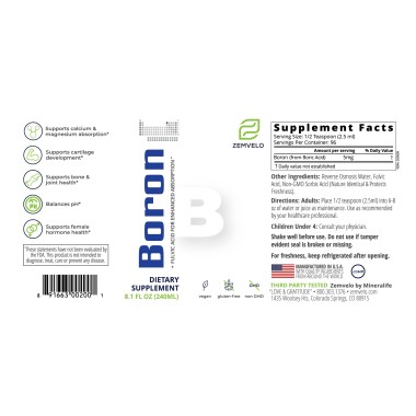 Mineralife Boron The Natural Choice - B0034CKDF8