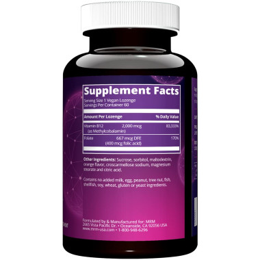 MRM B-12 Methylcobalamin - B001CZ15JC