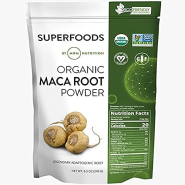 MRM RAW Organic Maca Root Powder - B01DA54LX8