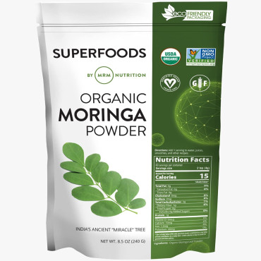 MRM Raw Organic Moringa Powder - B015279T5W