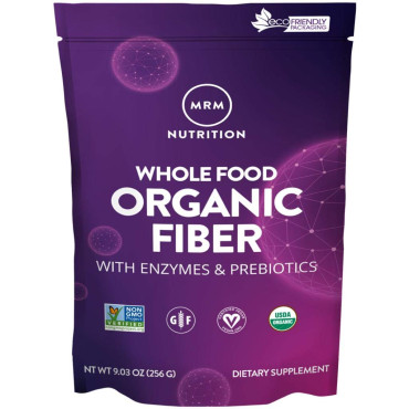 MRM Whole Food Organic Fiber with Enzymes and Prebiotics Unflavored - B06XXH7TRF