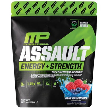 MusclePharm Assault Energy + Strength Pre-Workout - B01HHWIPZA
