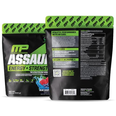 MusclePharm Assault Energy + Strength Pre-Workout - B01HHWIPZA