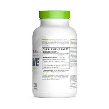 MusclePharm Carnitine Fat Loss Support - B00J4T4KOK