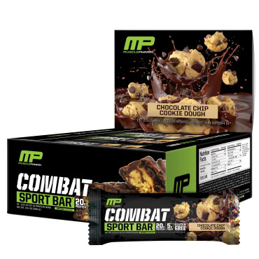 MusclePharm Combat Crunch Chocolate Chip Cookie Dough - B00MPR5PA6
