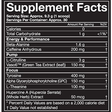 MusclePharm Combat Pre-Workout - B07DLQX6JN