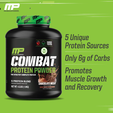MusclePharm Combat Protein Powder - B003BVI5FW