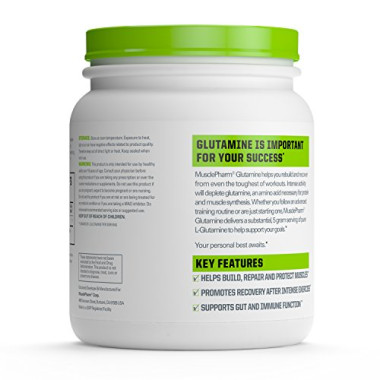 MusclePharm Glutamine Essentials - B07B6LH27X