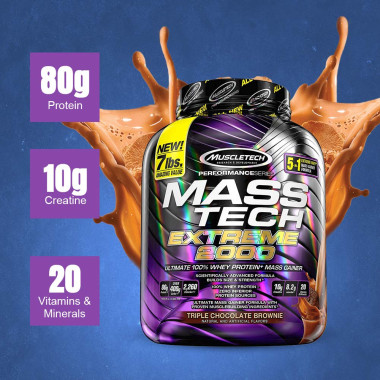 Muscletech Mass Tech Extreme 2000 - B0744G43NV