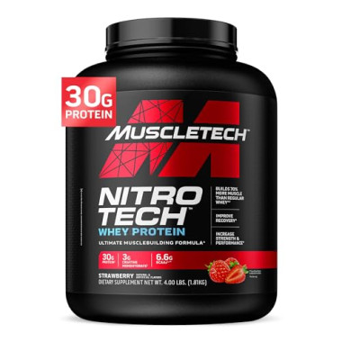 Muscletech Nitro Tech Whey Isolate + Lean Muscle - B008IH1EU2
