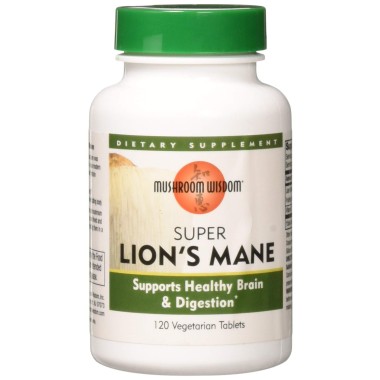 Mushroom Wisdom Super Lion's Mane - B000158GW8