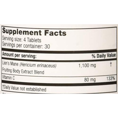 Mushroom Wisdom Super Lion's Mane - B000158GW8