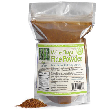 My Berry Organics Maine Chaga Fine Mushroom Powder - B01MRB9GE9