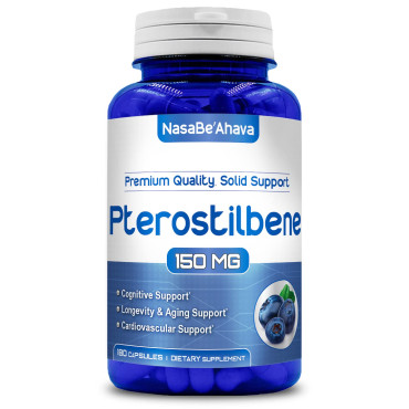NasaBe'Ahava Premium Quality Pterostilbene - B07Q87S5JS