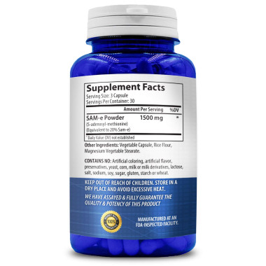NasaBeahava SAM-e Supports Joint Health & Brain Function - B07M6LWZVH