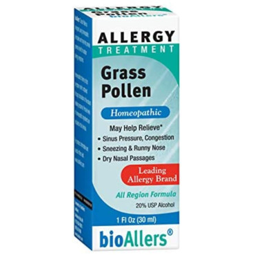 NatraBio bioAllers Allergy Treatment Grass Pollen - B00008US2Q