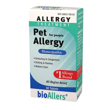 NatraBio bioAllers Allergy Treatment Pet Allergy for People - B00AMJ2LEW