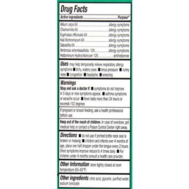 NatraBio BioAllers Children's Allergy Allergy Treatment - B000FDBQCI