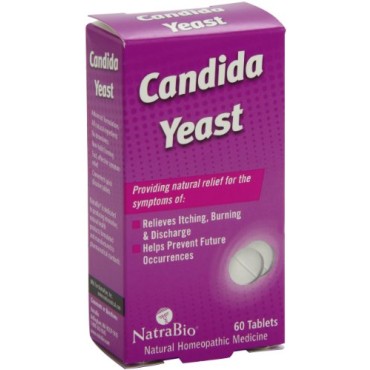 NatraBio Candida Yeast - B003JN7BDO