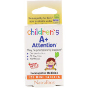 NatraBio Children's A+ Attention Yummy Apple - B06XJP6D7G