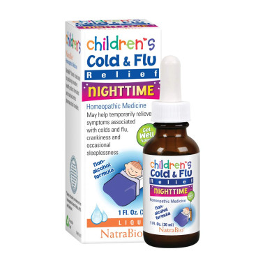 NatraBio Children's Cold & Flu Nighttime - B076HMRKGP