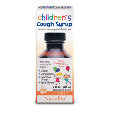 NatraBio Children's Cough Syrup Yummy Cherry-Berry Flavor - B00014HTR2