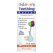 NatraBio Children's Teething Relief Non-Alcohol Formula Liquid - 
