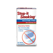 NatraBio Stop-it Smoking Detoxifying Tablets Nicotine Free - B001426QRY