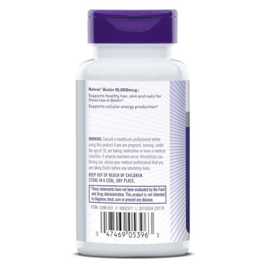 Natrol Biotin Maximum Strength - B004H7GB9G