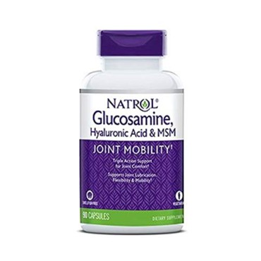 Natrol Glucosamine Hyaluronic Acid & MSM - B00M8RMZJC