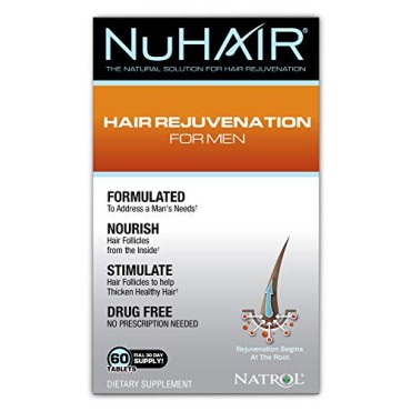 Natrol NuHair Hair Rejuvenation for Men - B0000537A6