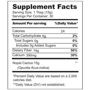 Natura Bio Foods Nopal (Prickly Pear) Powder - B07FXZ1Y1S