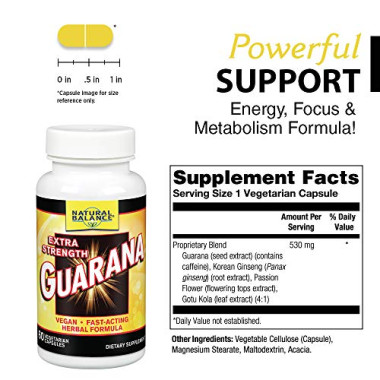 Natural Balance Guarana Extra Strength - B000F3SKLS