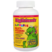 Natural Factors Big Friends Chewable Multi-Vitamin & Minerals Jungle Berry - B01LY9YJUK