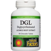 Natural Factors DGL Deglycyrrhizinated Licorice Root Extract