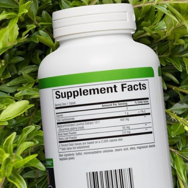 Natural Factors DGL Deglycyrrhizinated Licorice Root Extract - B0001KFGWQ