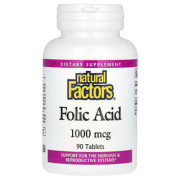 Natural Factors Folic Acid - B001395QZ6 Natural Factors Folic Acid - B001395QZ6