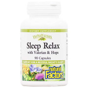 Natural Factors Sleep Relax with Valerian & Hops - B00028P81Q