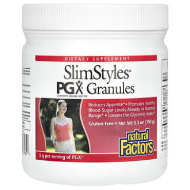 Natural Factors SlimStyles PGX Granules - B000V7Q1W8