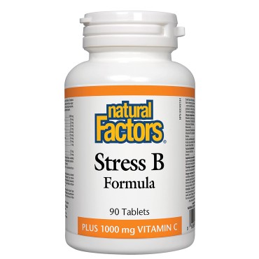 Natural Factors Stress B Formula Plus 1000 mg Vitamin C - B00028P43I