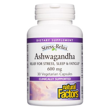 Natural Factors Stress-Relax Ashwagandha Sensoril - B000OESOL4