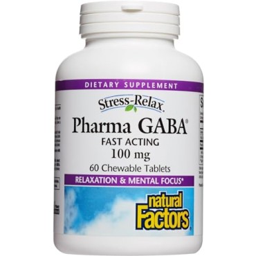 Natural Factors Stress-Relax Pharma GABA - B000R8IPR0