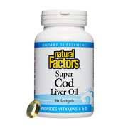 Natural Factors Super Cod Liver Oil - B0009KNR7O Natural Factors Super Cod Liver Oil - B0009KNR7O